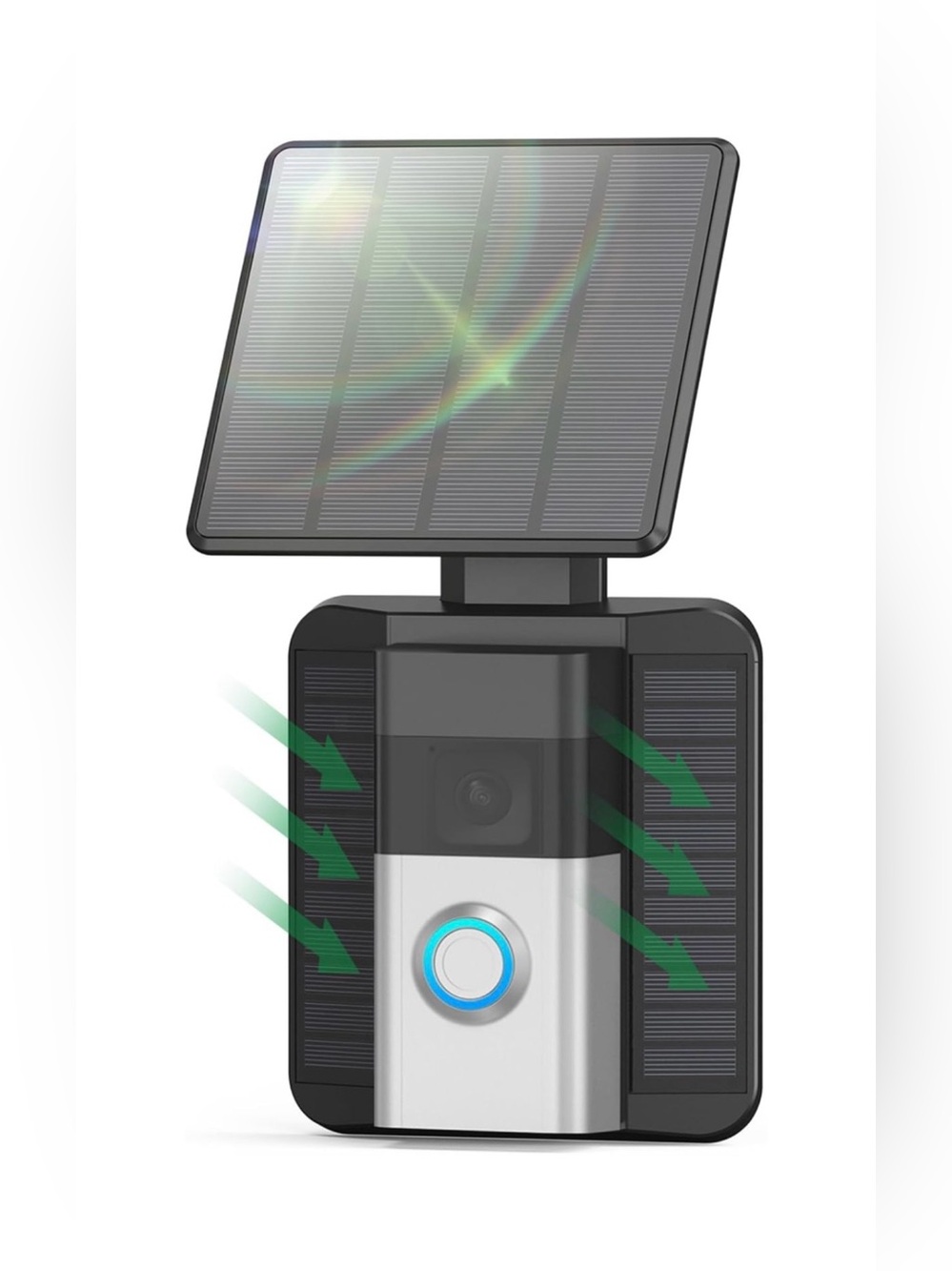 NANW Solar Charger Compatible x for Ring Video Doorbell (2020
Release) - Micro-U